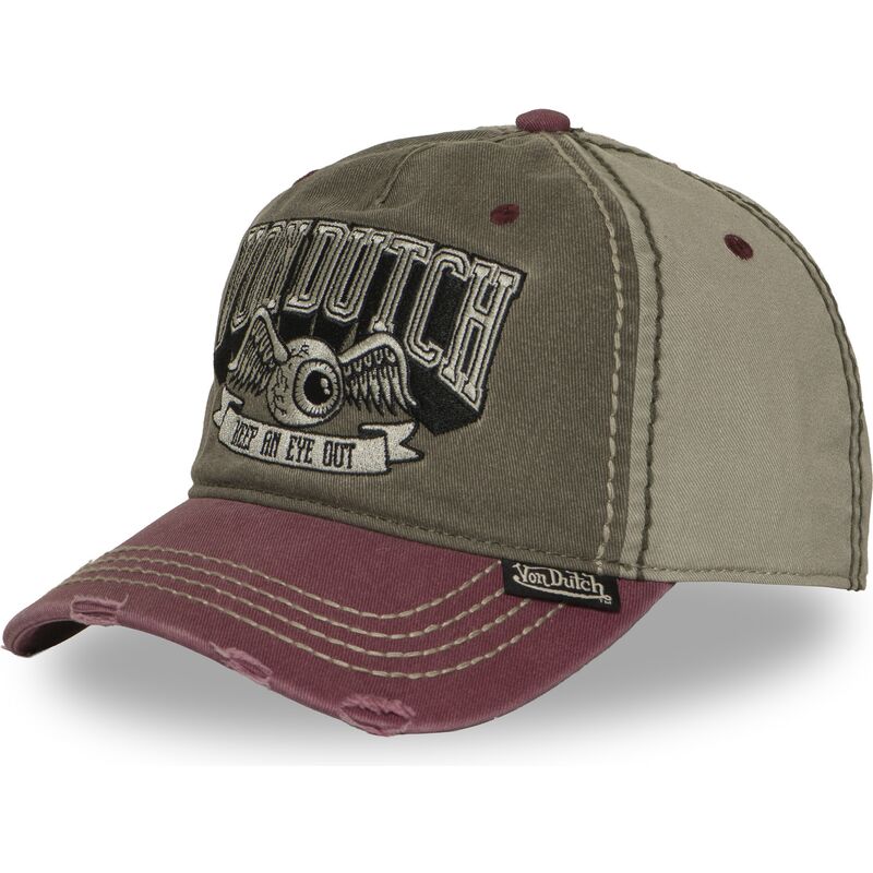 kasketter-buet-flerfarvet-justerbar-rem-retro17-af-von-dutch