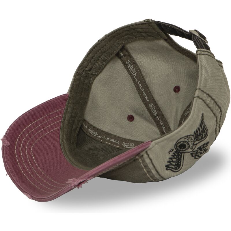 kasketter-buet-flerfarvet-justerbar-rem-retro17-af-von-dutch