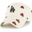 kasketter-buet-beige-justerbar-rem-clean-up-scatter-fra-los-angeles-dodgers-mlb-af-47-brand