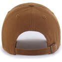 kasketter-buet-brun-justerbar-rem-clean-up-pinecone-fra-new-york-yankees-mlb-af-47-brand