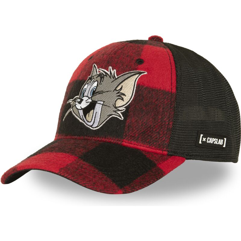 kasketter-buet-rod-snapback-taj9-tom-looney-tunes-af-capslab