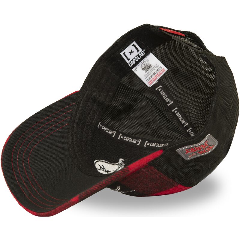 kasketter-buet-rod-snapback-taj9-tom-looney-tunes-af-capslab
