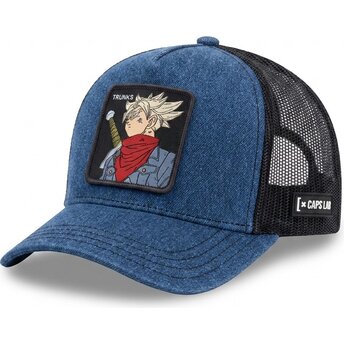 Kasketter buet marineblå snapback DBS9 TRU Trunks Dragon Ball af Capslab