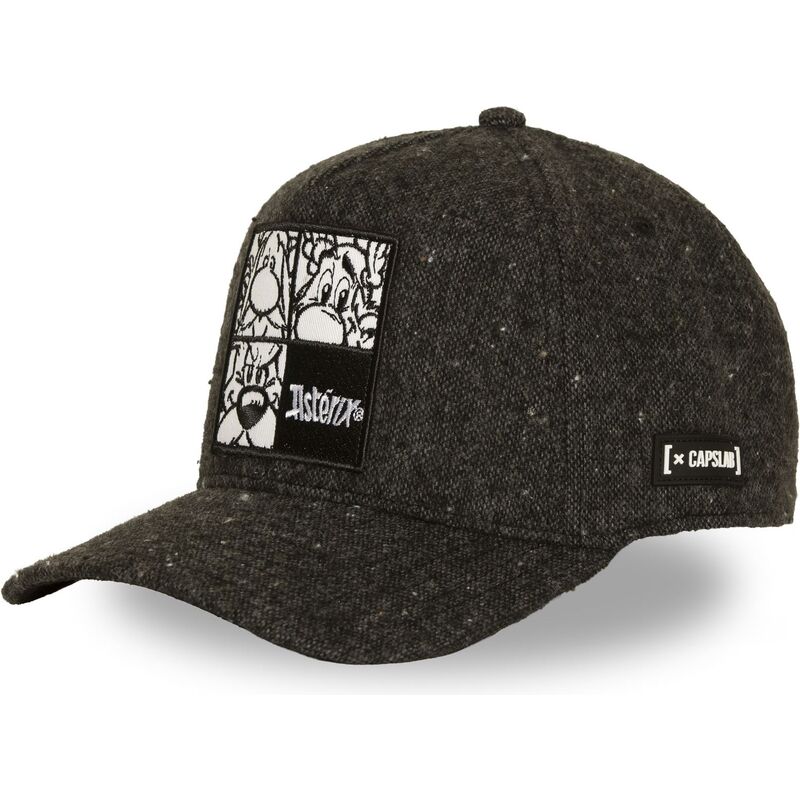 kasketter-buet-sort-snapback-ast4-nep-asterix-og-obelix-asterix-og-gallerne-af-capslab
