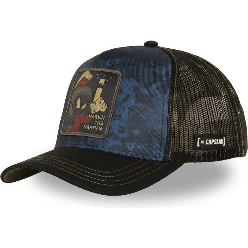 kasketter-buet-marinebla-snapback-loo14-mar-marvin-marsboeren-looney-tunes-af-capslab