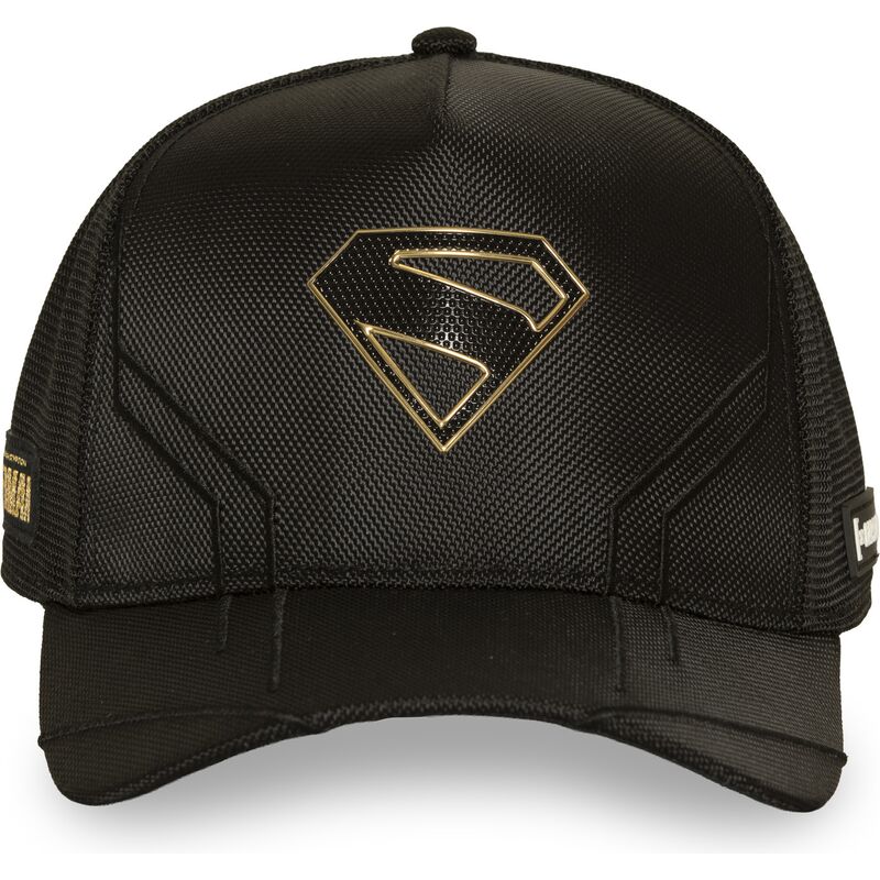 kasketter-buet-sort-snapback-dc13-tec-superman-dc-comics-af-capslab kasketter-buet-sort-snapback-dc13-tec-superman-dc-comics-af-capslab