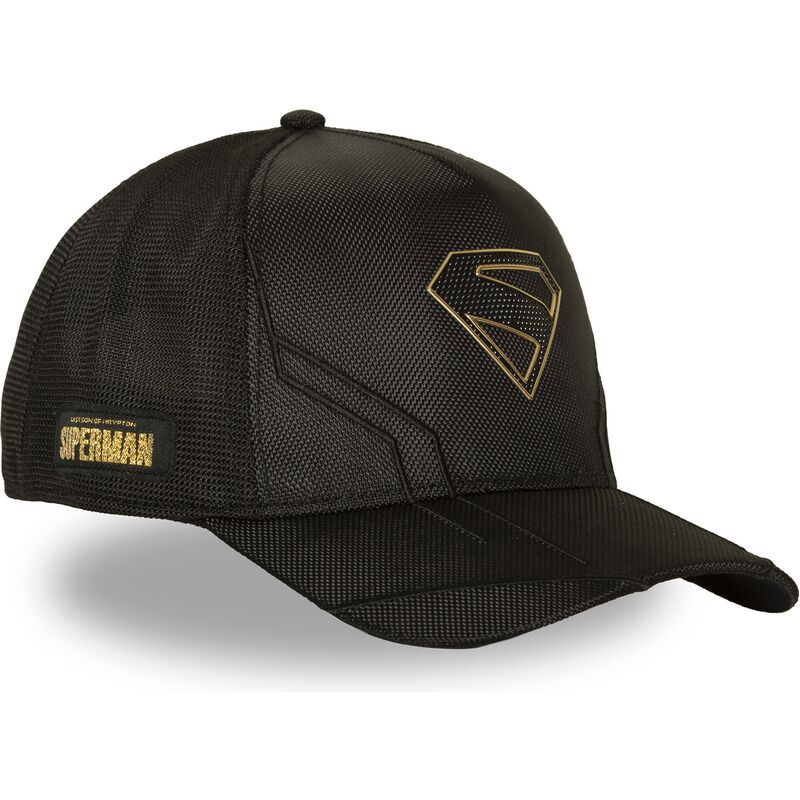 kasketter-buet-sort-snapback-dc13-tec-superman-dc-comics-af-capslab kasketter-buet-sort-snapback-dc13-tec-superman-dc-comics-af-capslab
