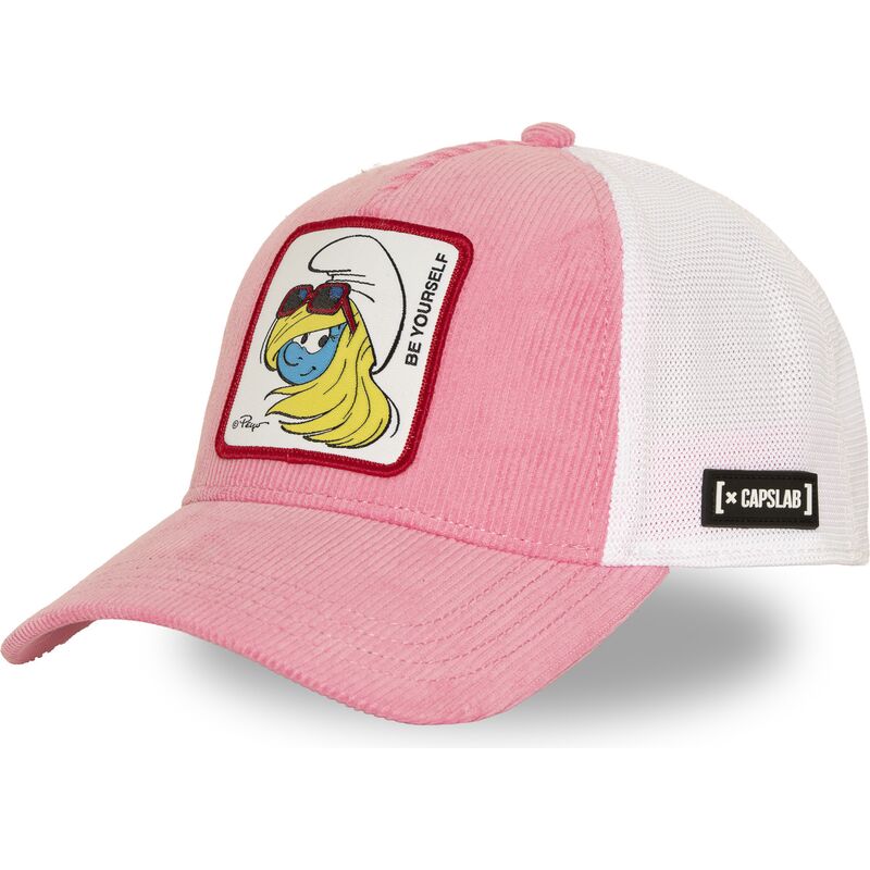 kasketter-buet-lyserod-snapback-smu3-sof-smolfine-smolferne-af-capslab kasketter-buet-lyserod-snapback-smu3-sof-smolfine-smolferne-af-capslab