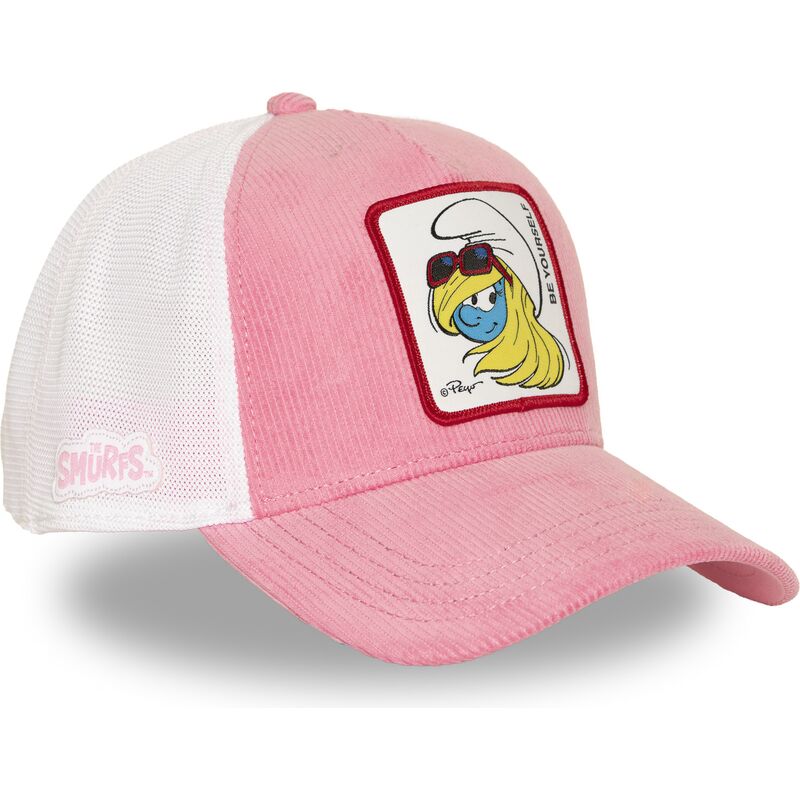 kasketter-buet-lyserod-snapback-smu3-sof-smolfine-smolferne-af-capslab kasketter-buet-lyserod-snapback-smu3-sof-smolfine-smolferne-af-capslab