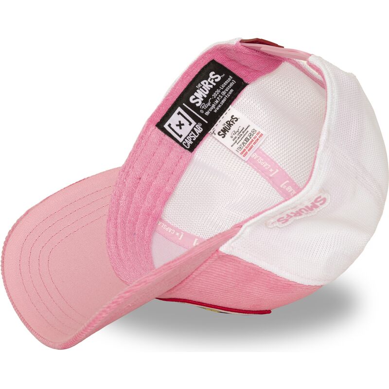 kasketter-buet-lyserod-snapback-smu3-sof-smolfine-smolferne-af-capslab kasketter-buet-lyserod-snapback-smu3-sof-smolfine-smolferne-af-capslab