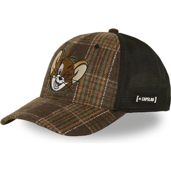 Kasketter buet brun snapback TAJ9 JER Jerry Looney Tunes af Capslab
