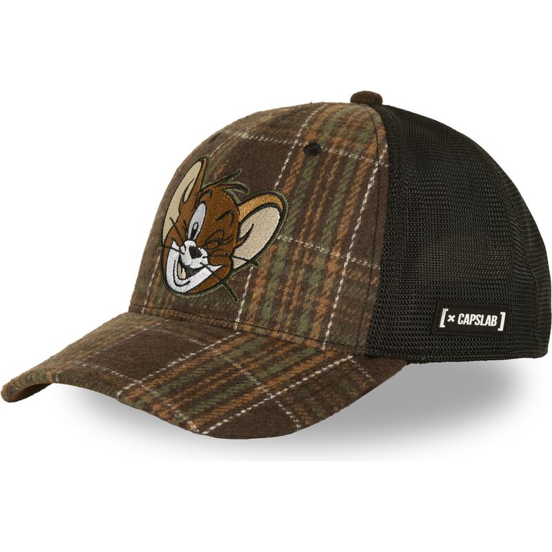 kasketter-buet-brun-snapback-taj9-jer-jerry-looney-tunes-af-capslab kasketter-buet-brun-snapback-taj9-jer-jerry-looney-tunes-af-capslab