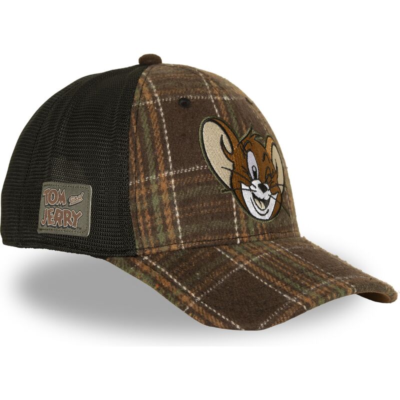 kasketter-buet-brun-snapback-taj9-jer-jerry-looney-tunes-af-capslab kasketter-buet-brun-snapback-taj9-jer-jerry-looney-tunes-af-capslab