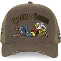 kasketter-buet-brun-snapback-lck4-luc-lucky-luke-af-capslab