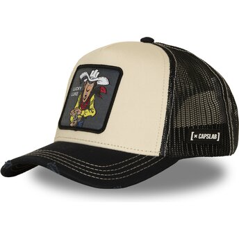 Kasketter buet beige snapback LCK4 COW Lucky Luke af Capslab