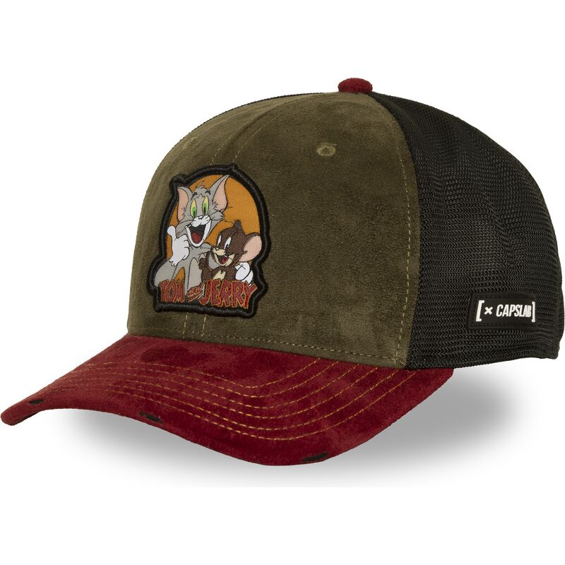 kasketter-buet-flerfarvet-snapback-taj9-taj-tom-og-jerry-looney-tunes-af-capslab
