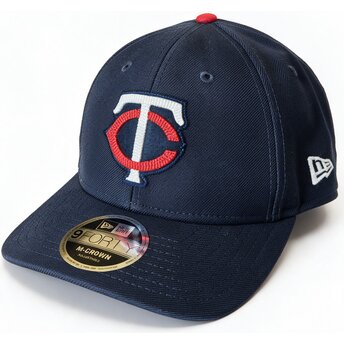 Kasketter buet marineblå snapback 9FORTY M-Crown Field Of Dreams fra Minnesota Twins MLB af New Era