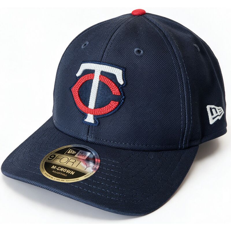 kasketter-buet-marinebla-snapback-9forty-m-crown-field-of-dreams-fra-minnesota-twins-mlb-af-new-era kasketter-buet-marinebla-snapback-9forty-m-crown-field-of-dreams-fra-minnesota-twins-mlb-af-new-era