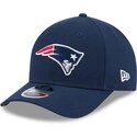 kasketter-buet-marinebla-snapback-9forty-m-crown-team-fra-new-england-patriots-nfl-af-new-era