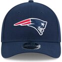 kasketter-buet-marinebla-snapback-9forty-m-crown-team-fra-new-england-patriots-nfl-af-new-era