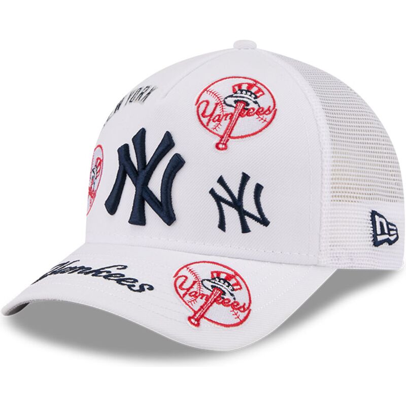 kasketter-buet-hvid-snapback-9forty-m-crown-a-frame-all-over-fra-new-york-yankees-mlb-af-new-era