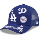 kasketter-buet-bla-snapback-9forty-m-crown-a-frame-all-over-fra-los-angeles-dodgers-mlb-af-new-era