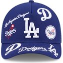 kasketter-buet-bla-snapback-9forty-m-crown-a-frame-all-over-fra-los-angeles-dodgers-mlb-af-new-era