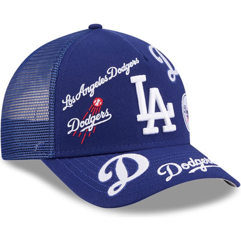 kasketter-buet-bla-snapback-9forty-m-crown-a-frame-all-over-fra-los-angeles-dodgers-mlb-af-new-era