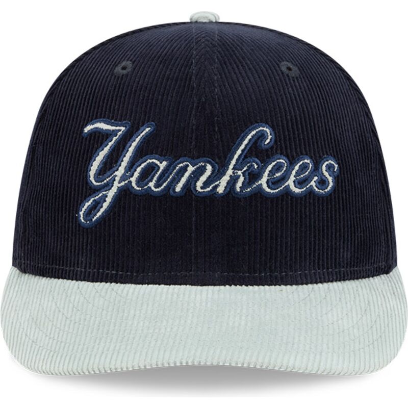 kasketter-buet-marinebla-snapback-9fifty-9fifity-two-tone-cord-fra-new-york-yankees-mlb-af-new-era