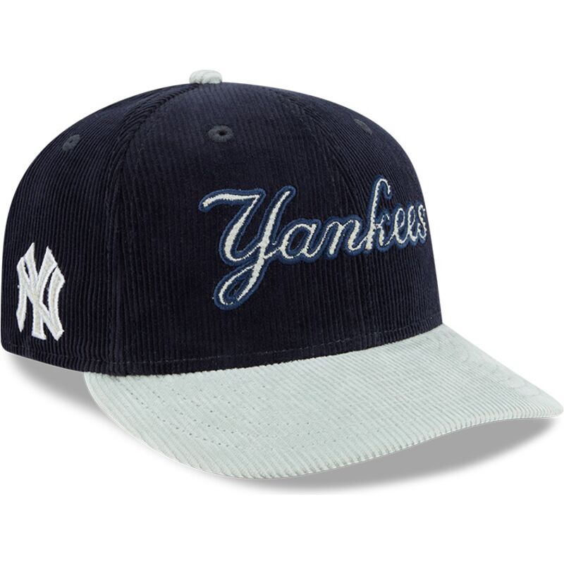 kasketter-buet-marinebla-snapback-9fifty-9fifity-two-tone-cord-fra-new-york-yankees-mlb-af-new-era