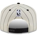 kasketter-buet-beige-snapback-19twenty-pinstripe-fra-chicago-bulls-nba-af-new-era