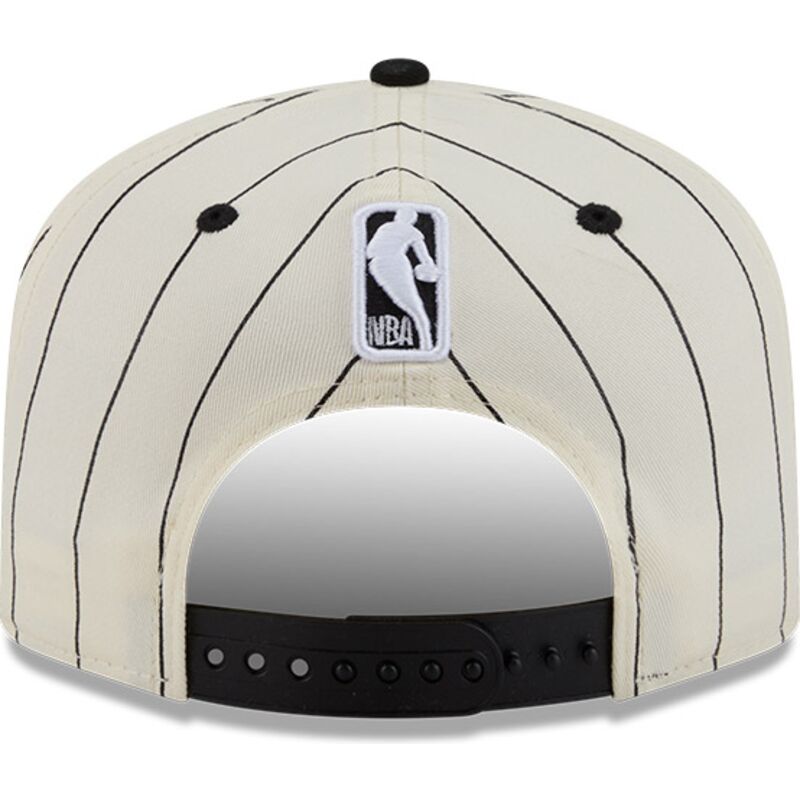kasketter-buet-beige-snapback-19twenty-pinstripe-fra-chicago-bulls-nba-af-new-era
