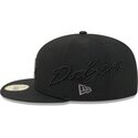 kasketter-flad-sort-tilpasset-59fifty-side-script-fra-los-angeles-dodgers-mlb-af-new-era