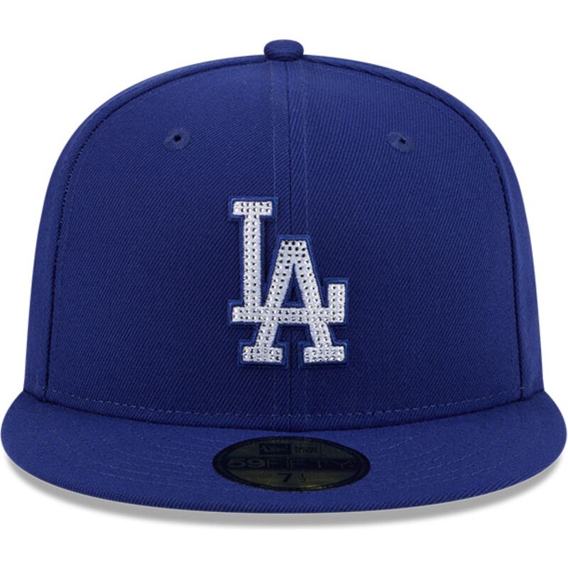 kasketter-flad-bla-tilpasset-59fifty-rhinstone-badge-fra-los-angeles-dodgers-mlb-af-new-era kasketter-flad-bla-tilpasset-59fifty-rhinstone-badge-fra-los-angeles-dodgers-mlb-af-new-era