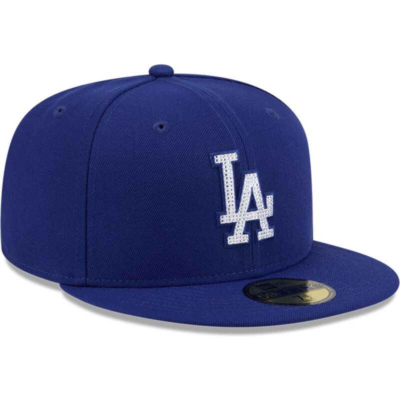 kasketter-flad-bla-tilpasset-59fifty-rhinstone-badge-fra-los-angeles-dodgers-mlb-af-new-era kasketter-flad-bla-tilpasset-59fifty-rhinstone-badge-fra-los-angeles-dodgers-mlb-af-new-era