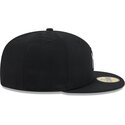 kasketter-flad-sort-tilpasset-59fifty-rhinestone-badge-fra-new-york-yankees-mlb-af-new-era