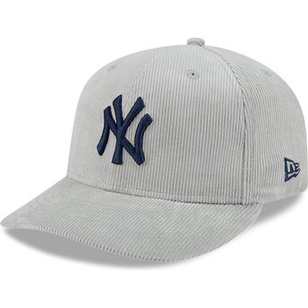 Kasketter buet grå tilpasset 59FIFTY Cord fra New York...