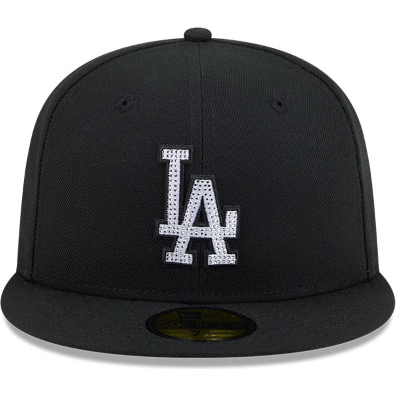 kasketter-flad-sort-tilpasset-59fifty-rhinestone-fra-los-angeles-dodgers-mlb-af-new-era kasketter-flad-sort-tilpasset-59fifty-rhinestone-fra-los-angeles-dodgers-mlb-af-new-era