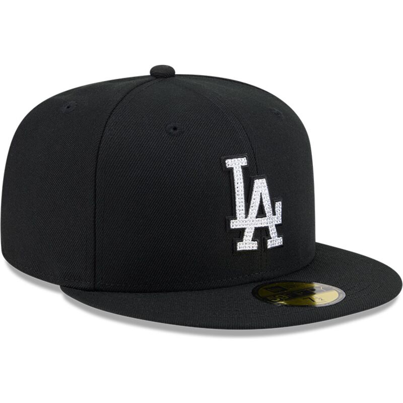 kasketter-flad-sort-tilpasset-59fifty-rhinestone-fra-los-angeles-dodgers-mlb-af-new-era kasketter-flad-sort-tilpasset-59fifty-rhinestone-fra-los-angeles-dodgers-mlb-af-new-era