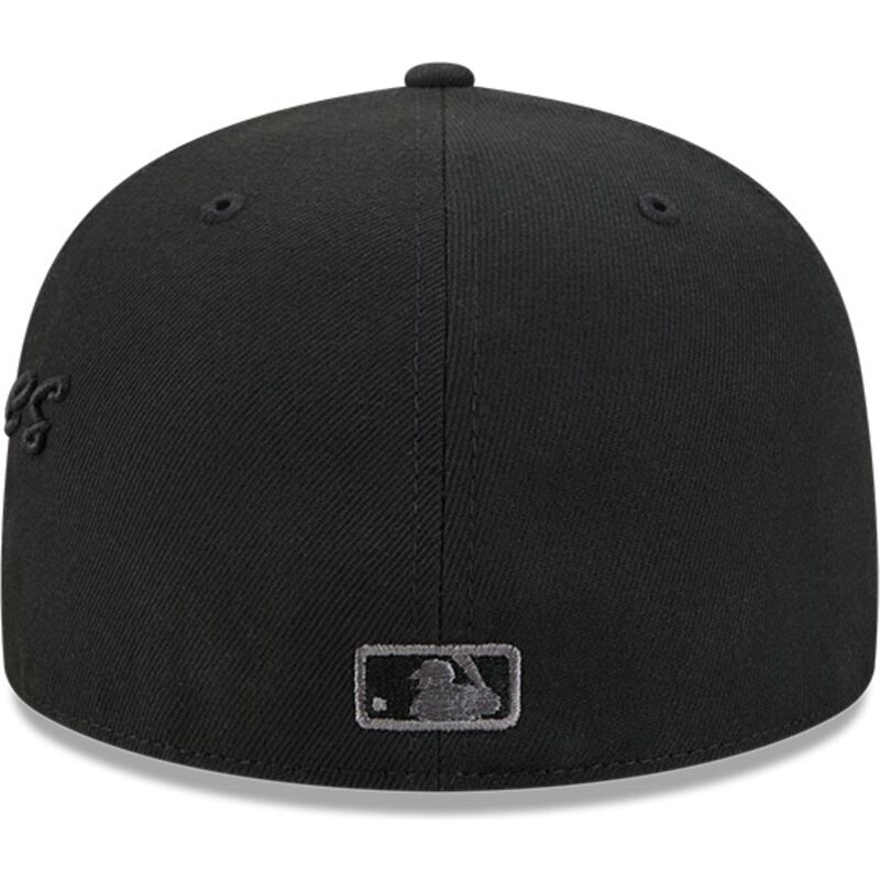 kasketter-flad-sort-tilpasset-59fifty-side-script-fra-new-york-yankees-mlb-af-new-era