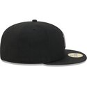 kasketter-flad-sort-tilpasset-59fifty-side-script-fra-new-york-yankees-mlb-af-new-era