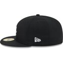 kasketter-flad-sort-tilpasset-59fifty-rhinestone-badge-fra-chicago-white-sox-mlb-af-new-era