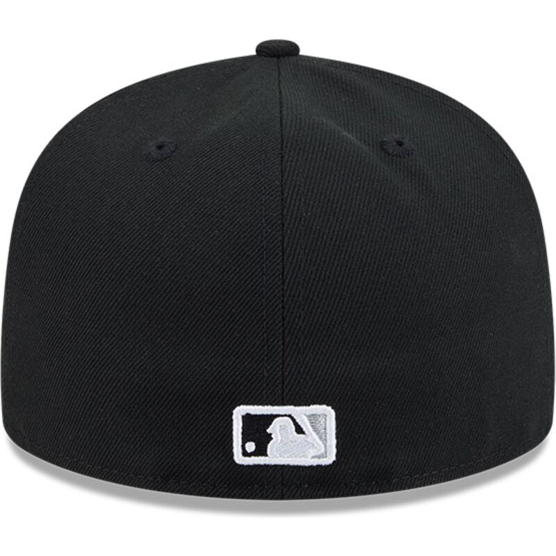 kasketter-flad-sort-tilpasset-59fifty-rhinestone-badge-fra-chicago-white-sox-mlb-af-new-era