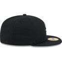 kasketter-flad-sort-tilpasset-59fifty-rhinestone-badge-fra-chicago-white-sox-mlb-af-new-era