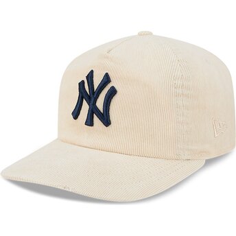 Kasketter buet beige justerbar rem 19TWENTY NA Lifestyle F1 fra New York Yankees MLB af New Era