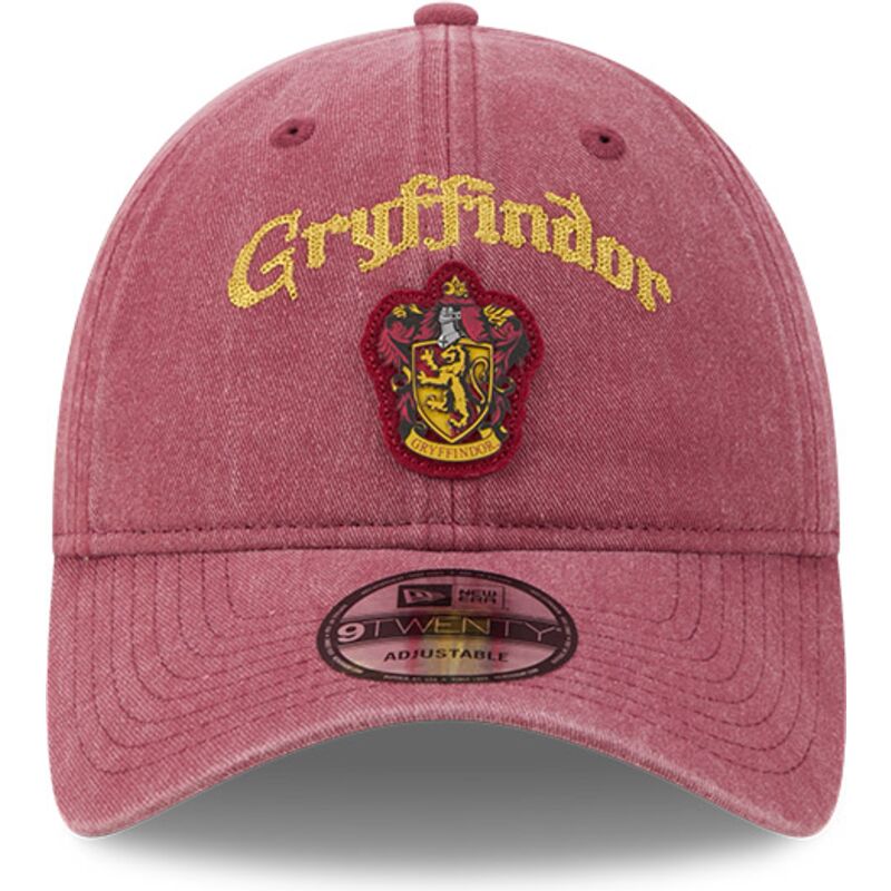 kasketter-buet-rod-justerbar-rem-9twenty-na-lifestyle-f1-fra-gryffindor-harry-potter-af-new-era