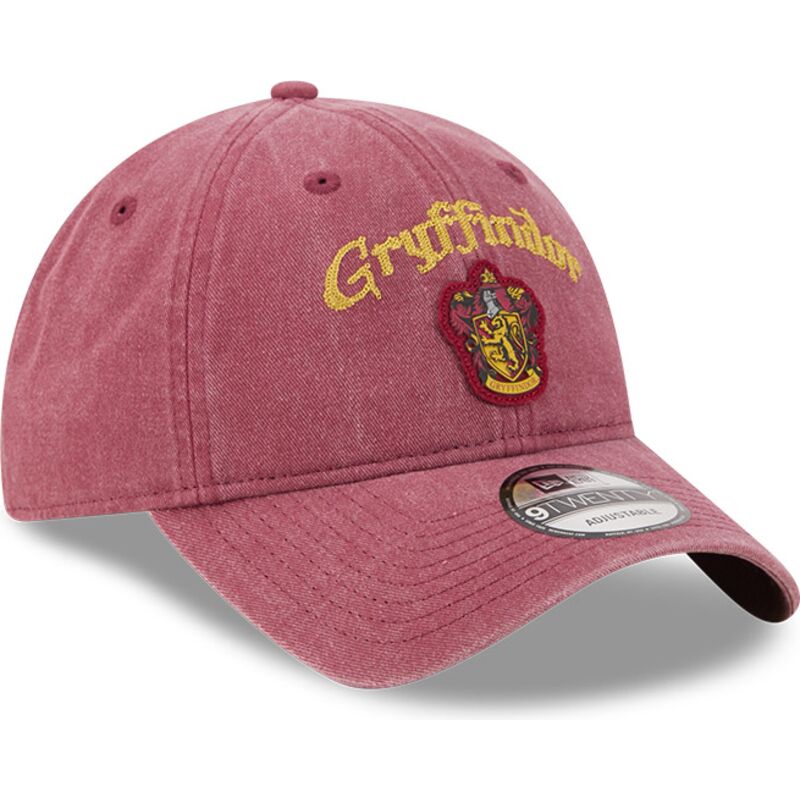 kasketter-buet-rod-justerbar-rem-9twenty-na-lifestyle-f1-fra-gryffindor-harry-potter-af-new-era