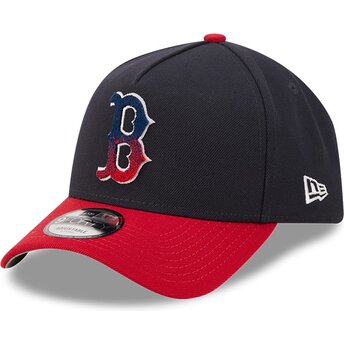 Kasketter buet marineblå snapback 9FORTY A Frame NA Lifestyle F1 fra Boston Red Sox MLB af New Era