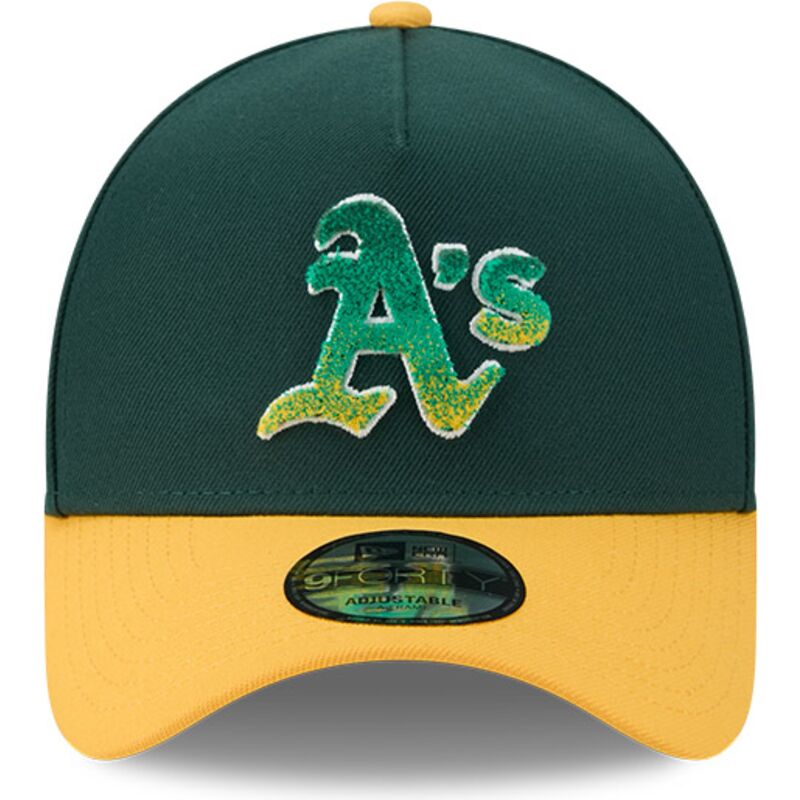 kasketter-buet-gron-snapback-9forty-a-frame-na-lifestyle-f1-fra-oakland-athletics-mlb-af-new-era