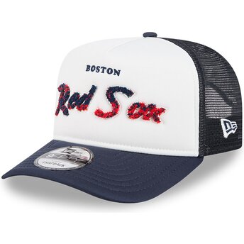 Kasketter buet marineblå snapback 9FIFTY A Frame NA Lifestyle F1 fra Boston Red Sox MLB af New Era